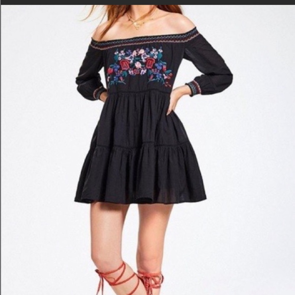 NWT⭐️ Free People Sunbeams Embroidered Sun Dress